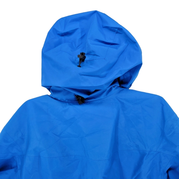 Arc'teryx Traverse Jacket Blue Goretex Pro Light Shell Men L Hooded Full Zip NEW - Picture 10 of 16